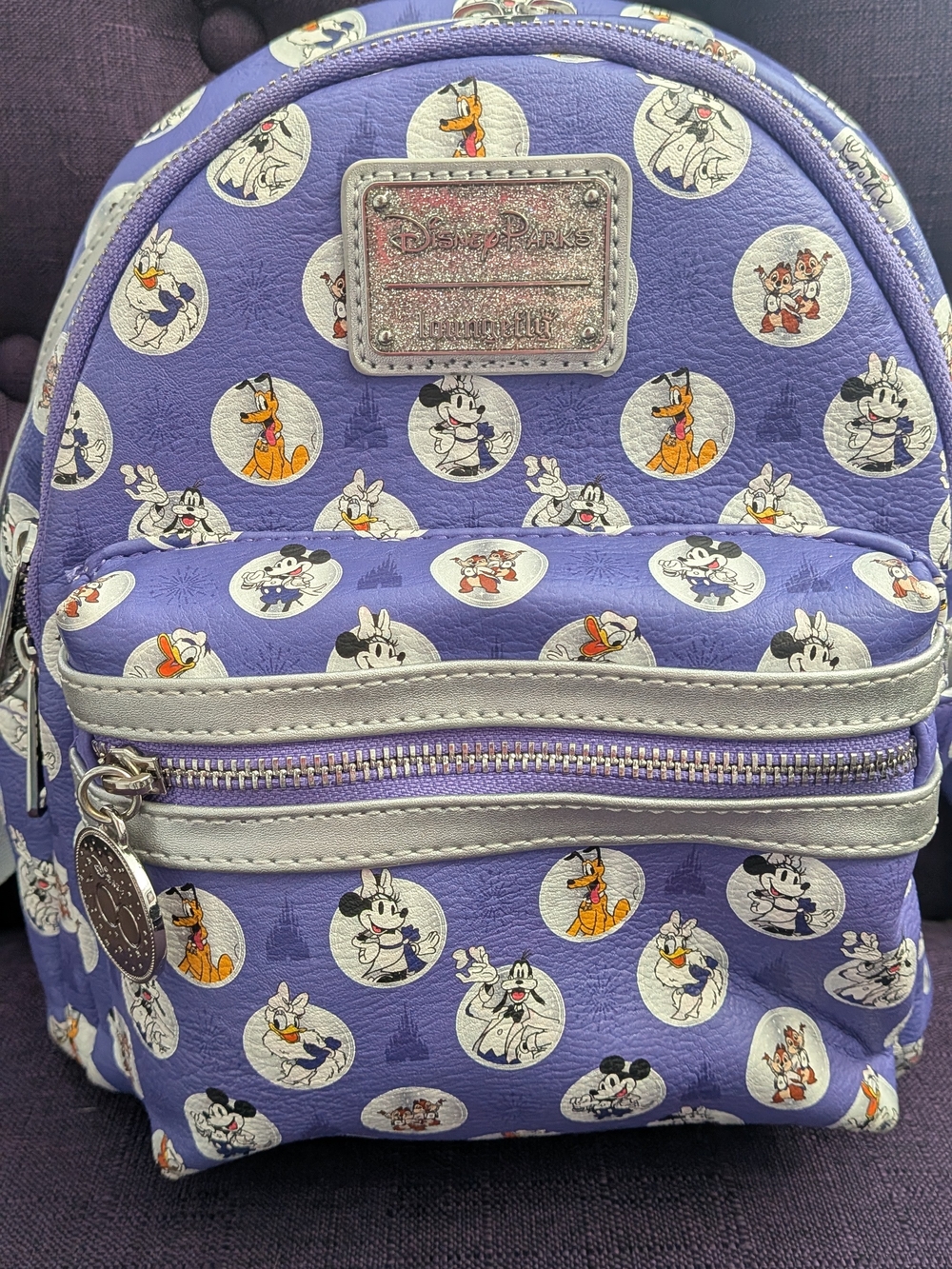 Disney Parks LoungeFly 100 Anniversary Mini Backpack